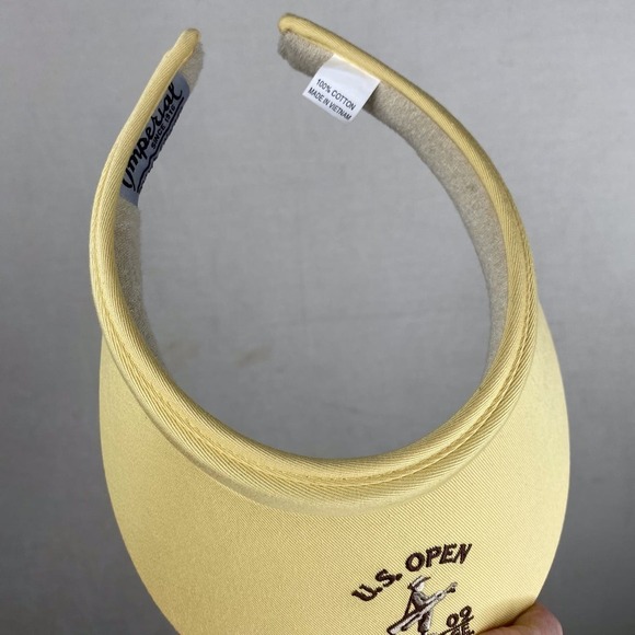 US Open BethPage Black 2009 Yellow Women’s Visor One Size Fits All - Picture 5 of 6